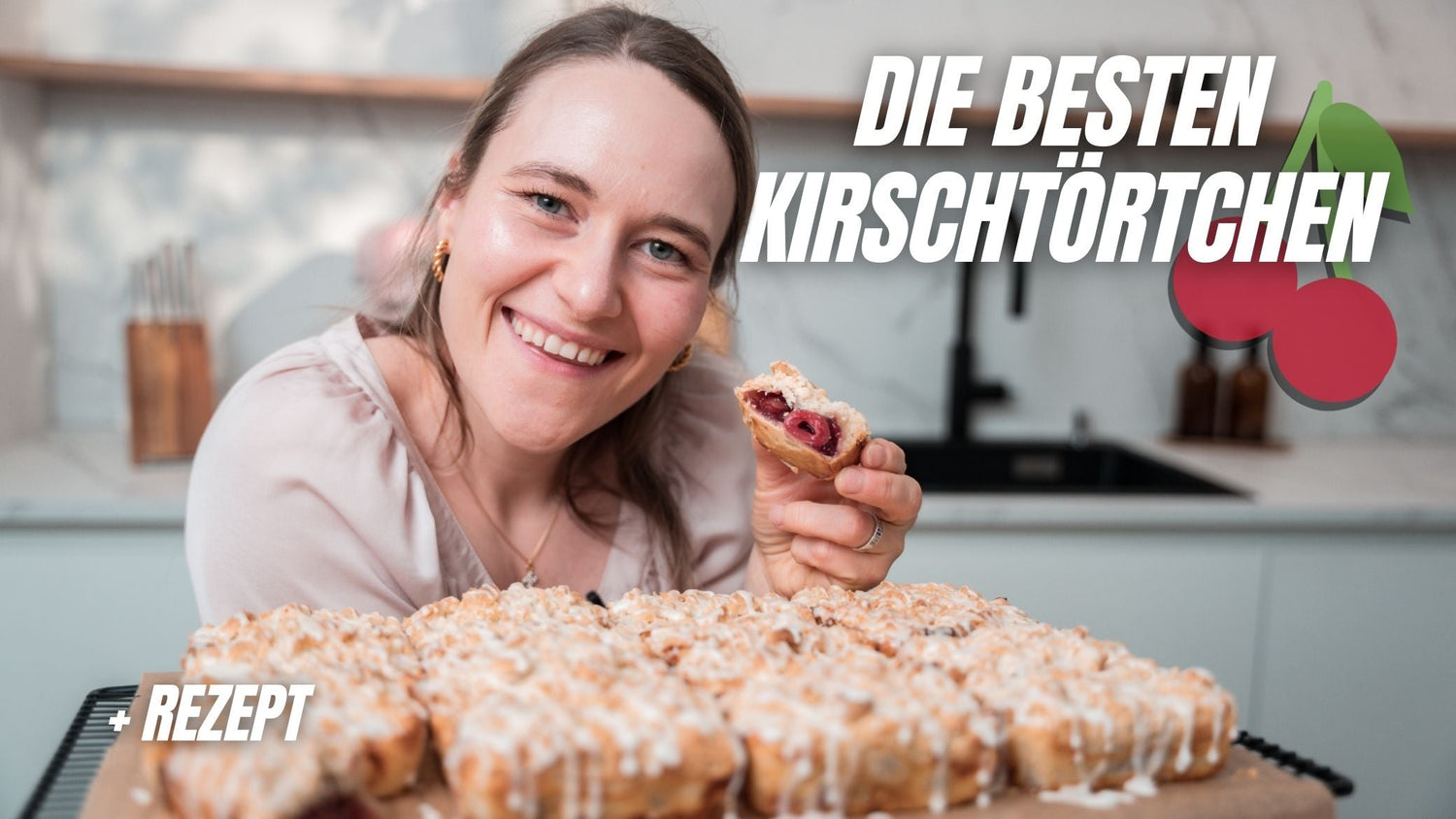 Kirschtörtchen mit Streusel | Einfaches Rezept mit der Pampered Chef® Mini-Kuchenform