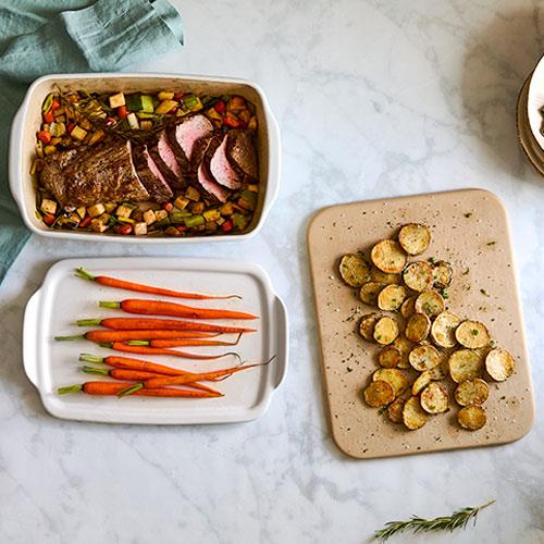 Stoneware Grundset mit Servierzauberer