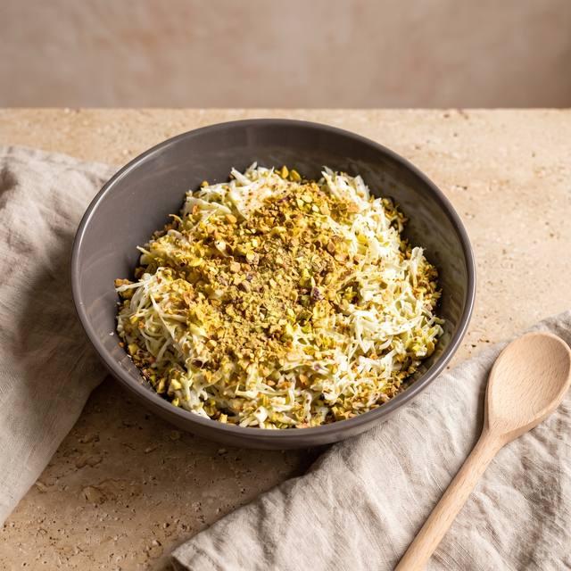 Spitzkohlsalat mit Pistazien
