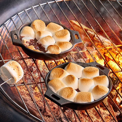 Gusseiserne Bratpfannen Set 14 cm