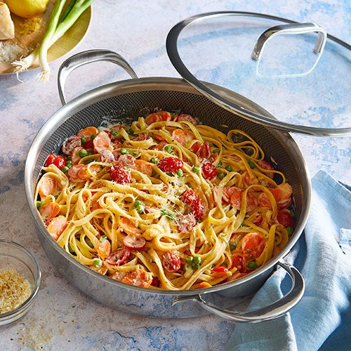 Edelstahl-Antihaft-Sauteuse 4,3 Liter
