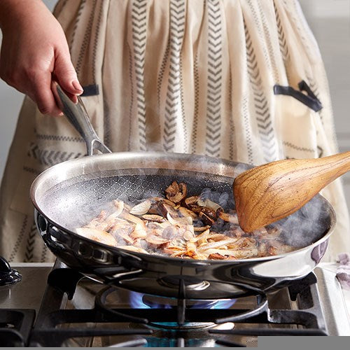 Edelstahl-Antihaft-Pfanne 25 cm