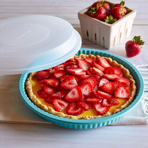 Quiche- & Tarteform mit Deckel