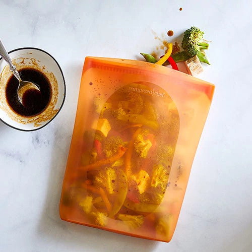 Großer wiederverwendbarer Aufbewahrungsbeutel